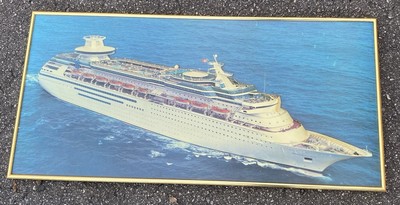 Sovereign of the Seas Original  Travel  three-Dimensional Printing framed Poster