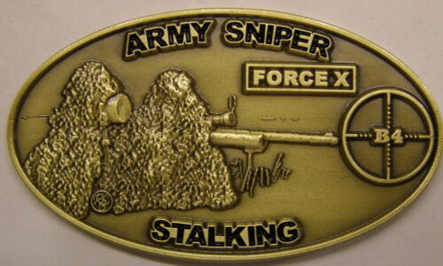 Ranger Sniper Team Force Multiplier Army Challenge Coin - Afbeelding 1 van 3