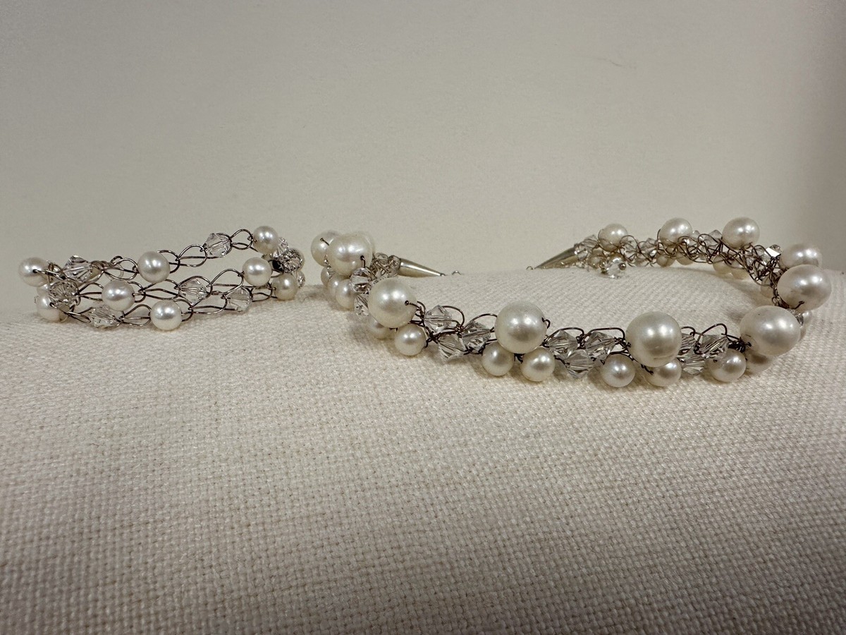 Vintage Jessica McClintock Necklace & Bracelet Set Vintage Jessica McClintock Necklace & Bracelet Set | eBay main image 3