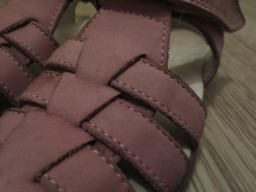 Elefanten Mädchen Sandalen Fido Gr. 24 rosa Leder Schuhe Lauflerner M Deichmann - Bild 3 von 4