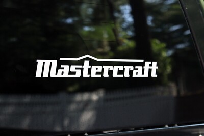 Mastercraft Boats Decals SET OF 2 Vinyl Decal Stickers
