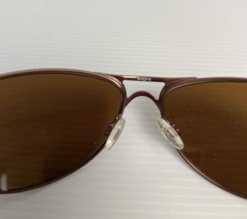 Oakley Women’s Restless Aviator Sunglasses Bronze Burgundy Brand New - Picture 7 of 9