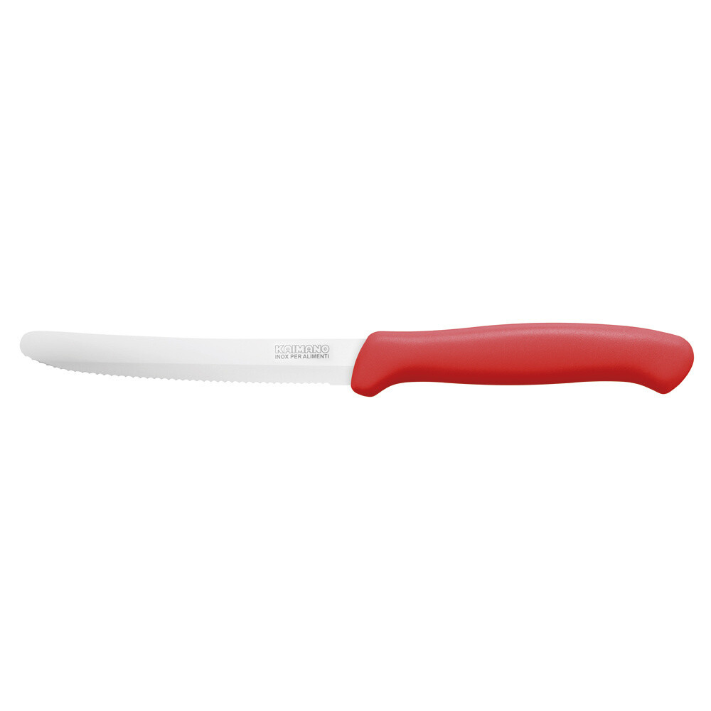 Set 6 Coltelli Italicus Dentatura Speciale Da Tavola 11 cm Kaimano Acciaio Inox