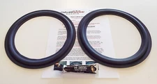 10" Butyl Rubber Surround Woofer Kit - Speaker Repair - R10-2
