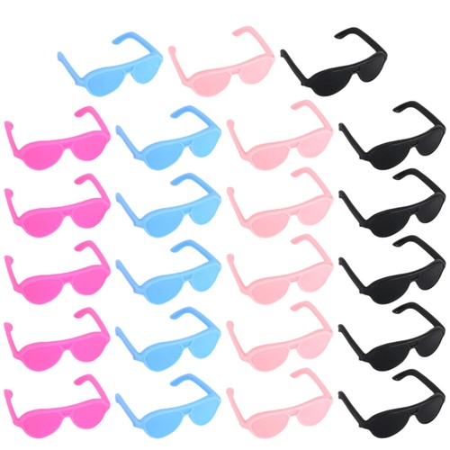 100 Pcs Mini Glasses Doll Child Sunglasses Miniatures House Accessories - Picture 9 of 12