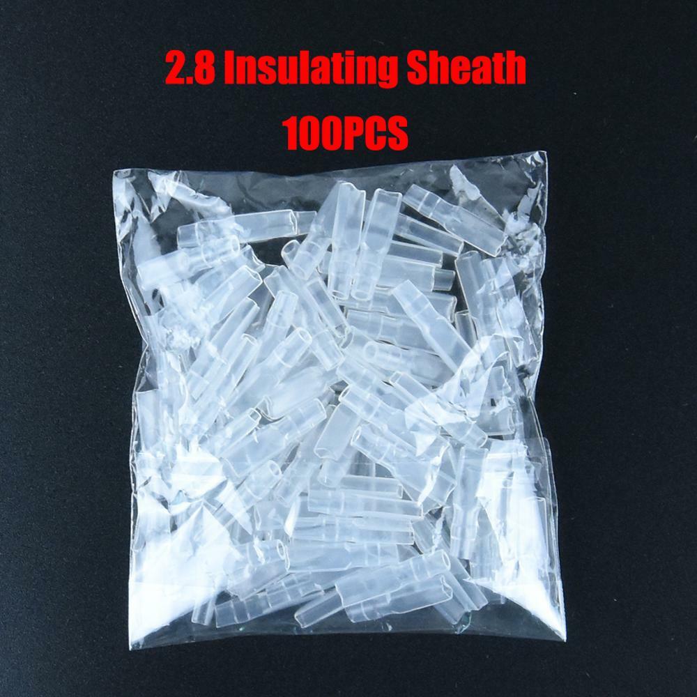 Lot De 200 Connecteurs Sertis à Visser 2,8 Mm (spade) – Pour Câblage électrique Rapide