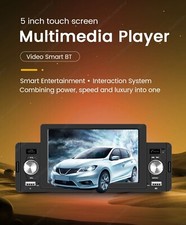 Autoradio 5" 1din Stereo Auto CarPlay Android Auto Bluetooth Radio FM Doppia USB - Miniatura 3