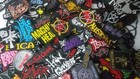Thrash Metal bestickter Aufnäher verschiedene Bänder