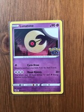 Lunatone 34/78 SWSH Pokemon Go - Uncommon - Pokemon Card  M/NM