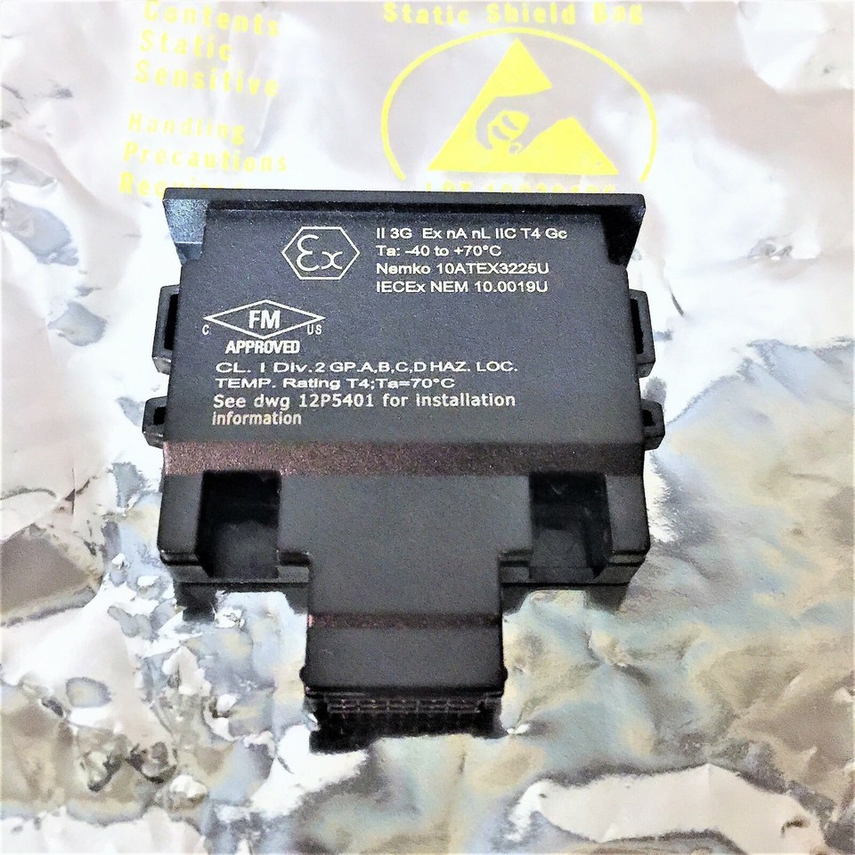 FISHER ROSEMOUNT KL4501X1-BB1 / 12P4983X182 REV E CHARM ADDRESS PLUG #2 ...