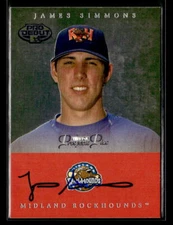 James Simmons signed auto 2007 TriStar Prospects Plus #65 card