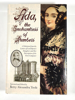 Ada, The Enchantress Of Numbers, First Edition Betty A. Toole SIGNED, RARE, HTF