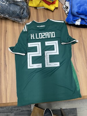 Adidas S/S Mexico Home Soccer Football Jersey World Cup 2018