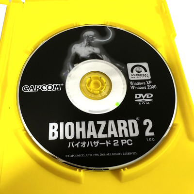 BIOHAZARD 2 PC Windows 2000 / XP DVD software slim package BIOHAZARD 2 PC Windows 2000 / XP DVD software slim package
