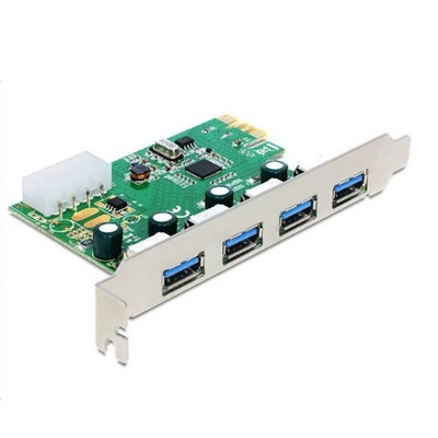 USB3.0 Controller PCI-Express Erweiterungskarte / Steckkarte Delock  4x USB3.0
