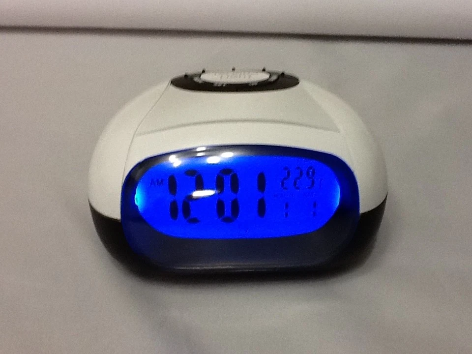 Premium ENGLISH Talking Speaking LOUD Alarm Clock sound Time Date Temp 12/24 Hr - Image 3 of 4