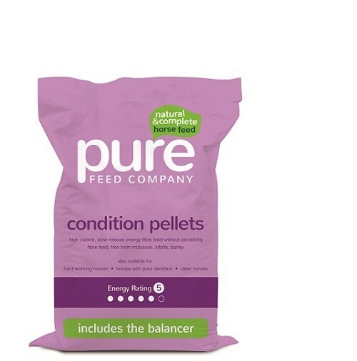 Pure Feed Company Pure Condition Pellets Horse Feeds 15kg