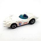 Vintage 1976 Mattel Hot Wheels- SECOND WIND #6 White Concept Car