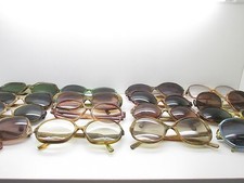 SET of 16 Vintage AO AMERICAN OPTICAL OVERSIZED FRAMES EYEGLASSES bulk lot S135