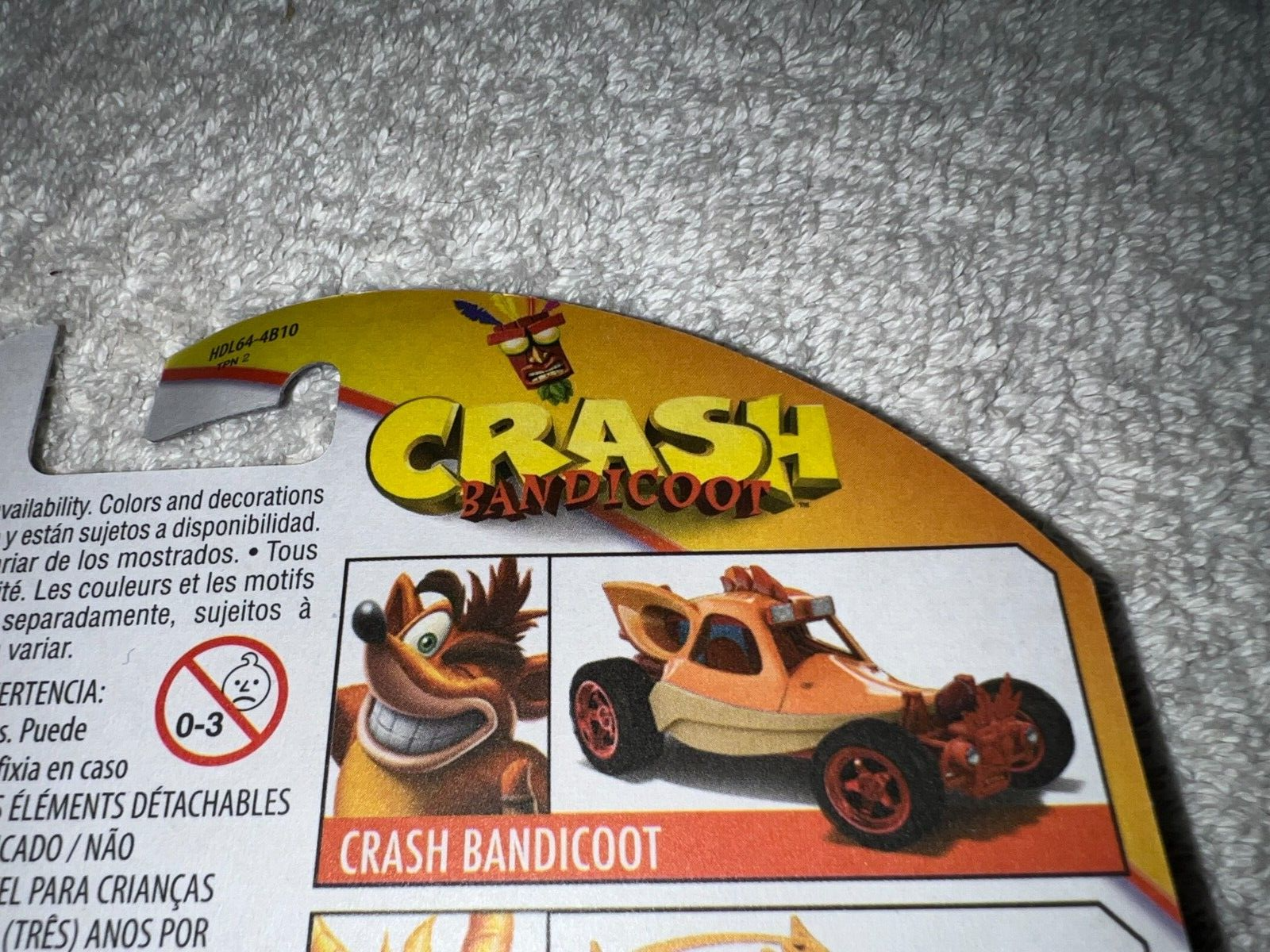 Crash Bandicoot * Hot Wheels Character Cars Case B – Wheelcollectors