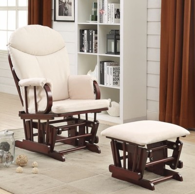 cherry glider rocker