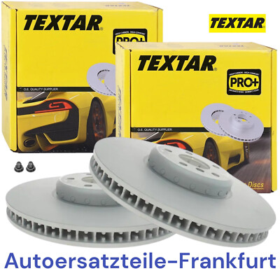 TEXTAR Bremsscheiben VORNE BMW G42 G20 F22 G26 G30 G31 G32 G11 G12 G14 X5 X6 X7