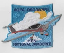 2013 National Jamboree AOPA. ORG/AV8RS BLU Bdr. [BS1304]
