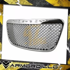 For 2011-2014 Chrysler 300 Abs Replacement Mesh Grille Chrome