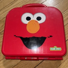 Sesame Street Elmo on the Go Letters Alphabet 2014 Hasbro Complete w/Carry Case