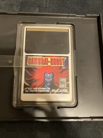 Samurai-Ghost (NEC TurboGrafx-16) Complete in Case w/manual, sleeve, & game RARE