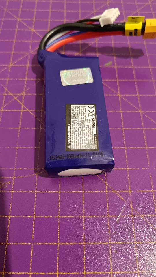 Turnigy 1.0 Lipo battery 1000mAh 3S Cell 11.1V _0,13_5 - Bild 4 von 4