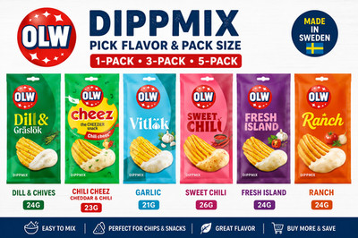 Estrella Dippmix Swedish Dip Mix Pick Geschmack 1 3 5er Pack Chips Gewürz