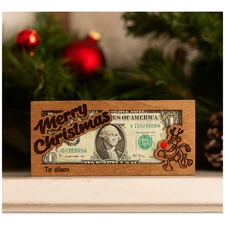Personalized Christmas Gift Money Holder Christmas Gifts Gift Card Holders