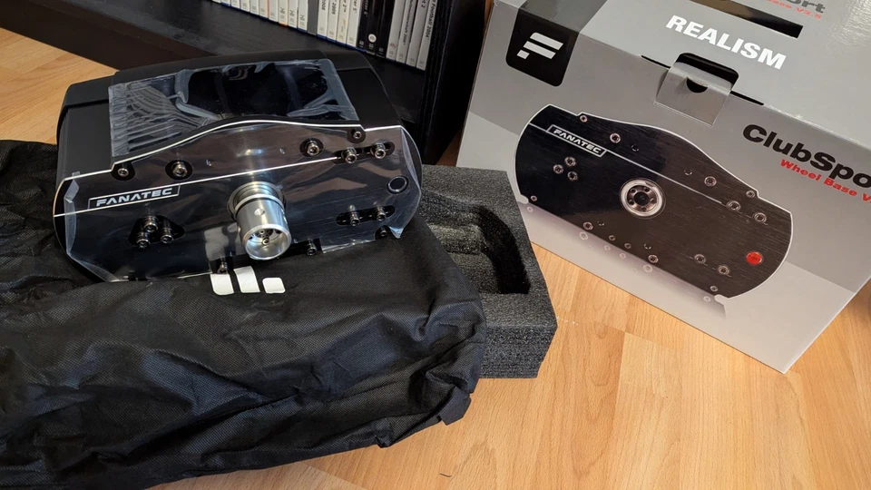 Fanatec Clubsport Wheel Base V2.5 Neu In OVP - Bild 4 von 4