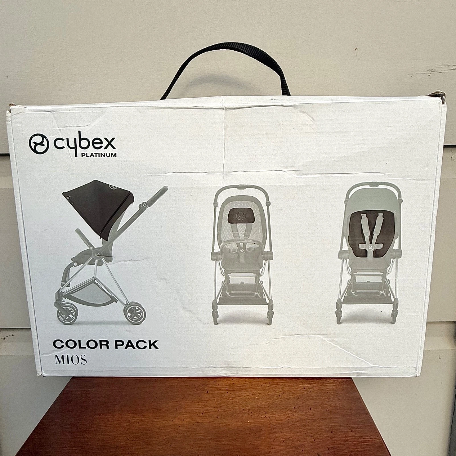 New - Cybex Platinum Color Pack Mios Stardust Black Canopy Stroller