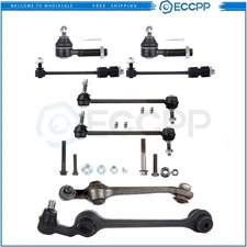 Front Lower Control Arm Outer Tie Rod End Sway Bar For 1993-97 Chrysler Concorde