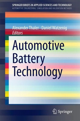 Automotive Battery Technology Alexander Thaler (u. a.) Taschenbuch xiv Englisch