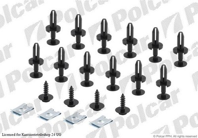 Unterfahrschutz Clips Set für Dodge Challenger Coupe Charger Journey ab 14->
