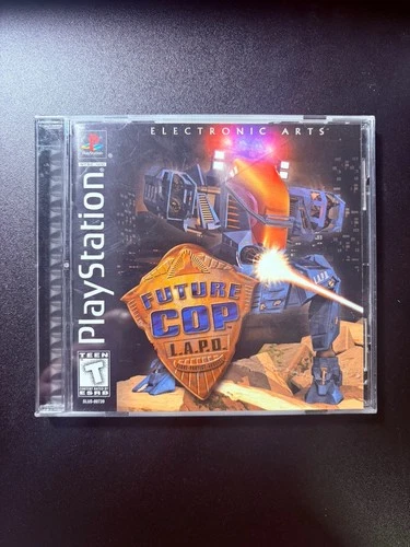 Future Cop LAPD (PS1, 1998) CIB/Complete W/ Reg Card! Tested & Working!