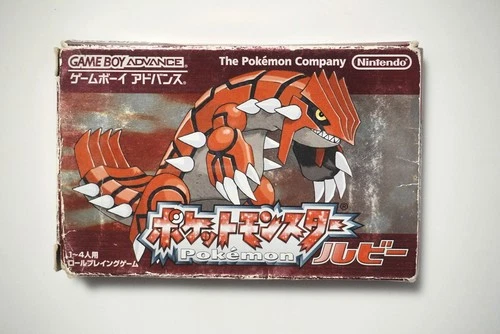 Game Boy Advance Pokemon Ruby boxed Japan GBA game US Seller