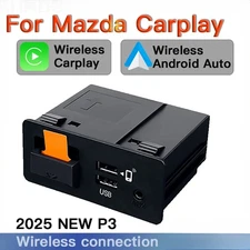 NEW P3 For Wireless Apple CarPlay Android Auto Adapter USB Hub OEM for Mazda