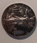 1 -2 oz walking liberty- &-1- 2 oz buffalo silver round