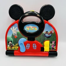 WORKS Vtech Mickey Mouse Clubhouse Mousekadoer Laptop Game Numbers Letters Music