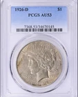 1926-D Peace Dollar PCGS AU53