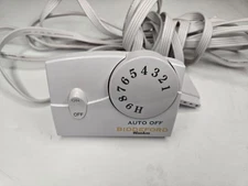 Biddeford TC11BA Analog Heated Electric Blanket Controller Auto Off 4 Prong 