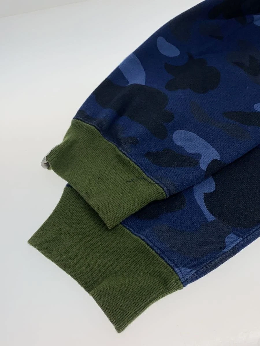 A BATHING APE (BAPE) Felpa con cappuccio e zip BAPE A Bathing Ape M multicolore cotone mimetico #ED AZA