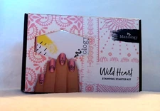 Maniology Wild Heart Stamping Starter Kit with Nail Stamping Plates New Open Box