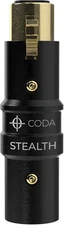 Coda MB-Stealth in-Line Microphone Preamp Mic Gain Booster for Dynamic Black 