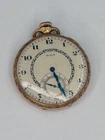 Antique 1921 Elgin Pocket Watch Grade 345 17J 12s Gold Filled Wadsworth Case