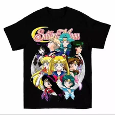 Anime Koszulka Sailor Moon T Shirt Size S - 5Xl Gift For Friends, Kids